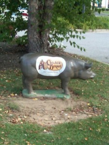 Cracker Barrel Pig